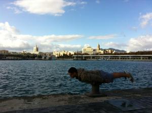 planking Málaga
